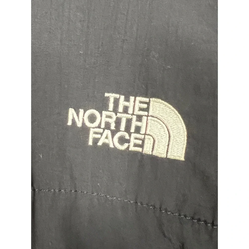 The North Face Denali Polartec Fleece Jacket Mens Medium Grey Black Full Zip